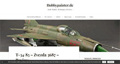 Desktop Screenshot of hobbypainter.de